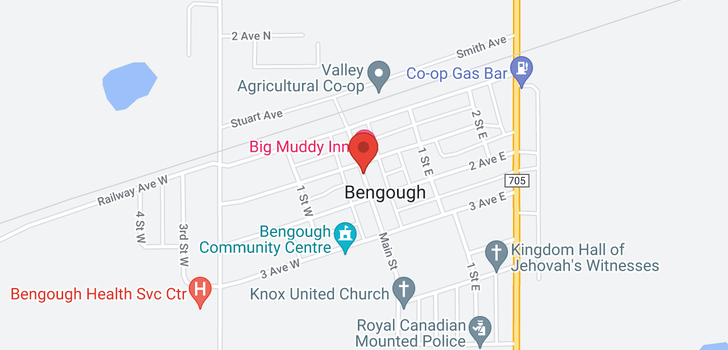 map of RM Bengough Acreage